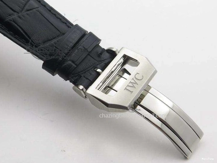 MIROTIME 0301 Portuguese Real PR IW500112 ZF 1:1 Laureus Edition On Black Leather Strap A Flexible 7369